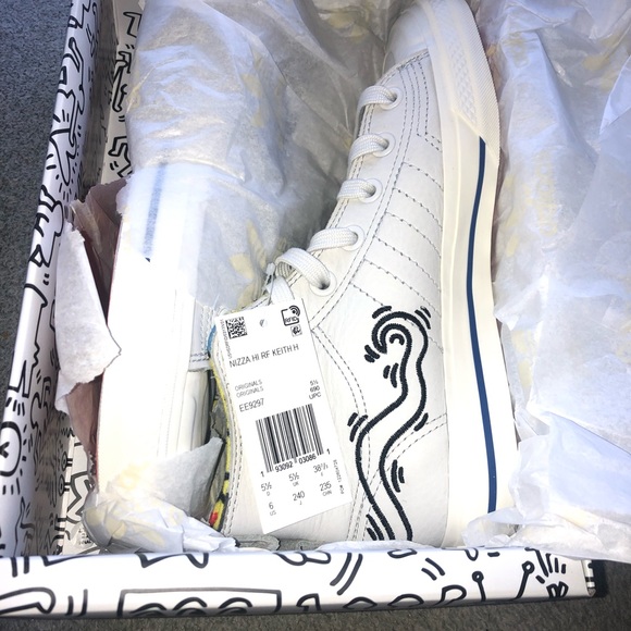 nizza hi rf keith haring shoes